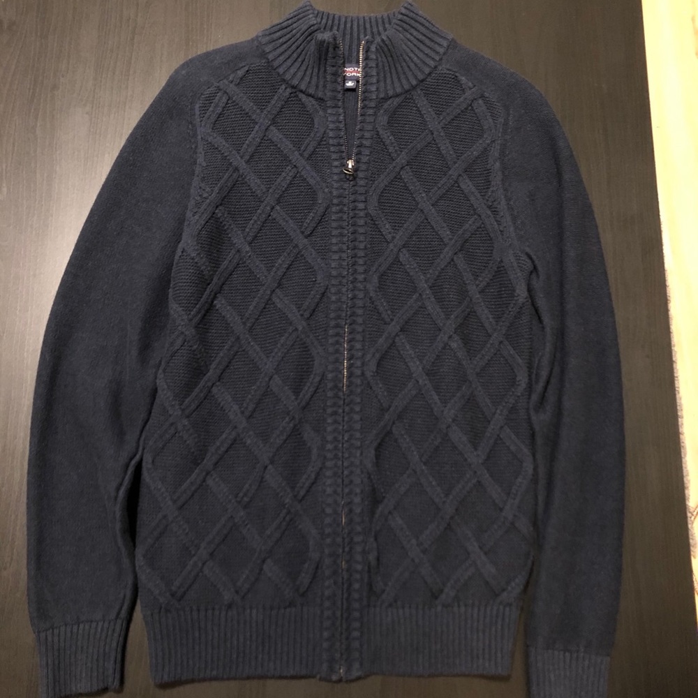 Roundtree and Yourke zip up sweater